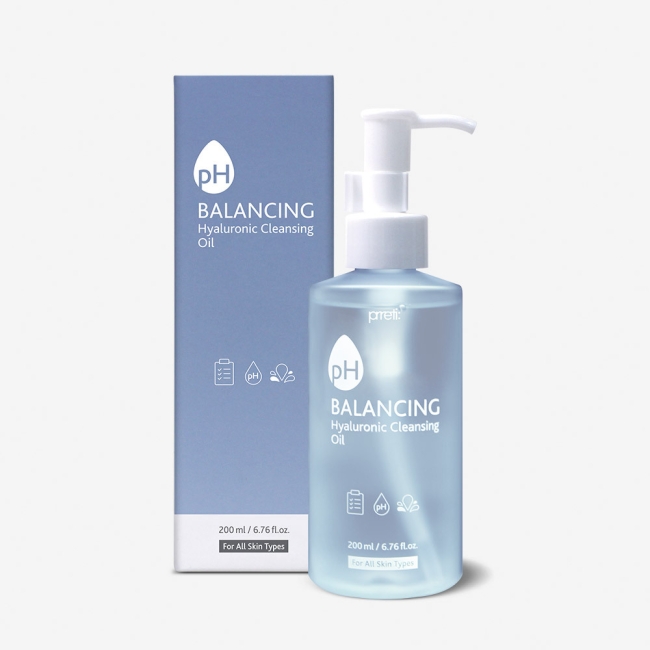 (롯데면세점판매상품) [프레티] 약산성 히알루로닉 클렌징 오일 200ml_(10개)