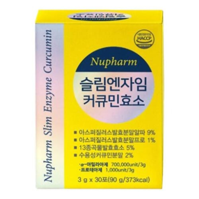 [U]뉴팜 슬림엔자임 커큐민효소 3g x 30포