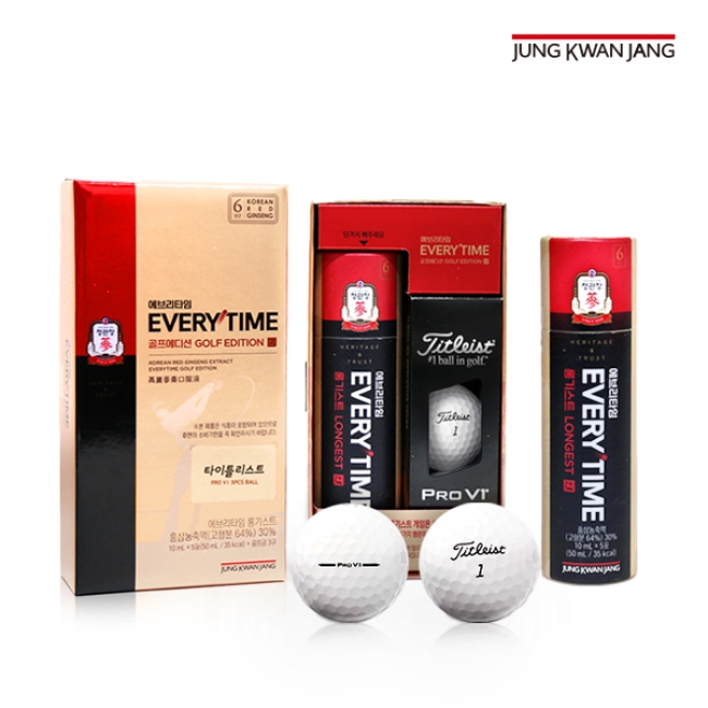[정관장] 홍삼정 에브리타임 골프에디션 PRO V1_쇼핑백 증정