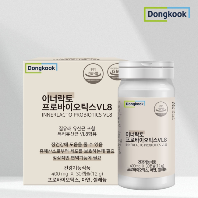 [동국]이너락토 프로바이오틱(400mg x 30캡슐)