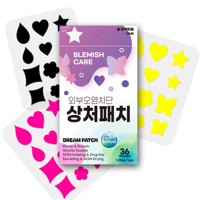 드림패치 블레미쉬패치 / 드림패치 상처패치 (12패치*3장 총 36패치)
