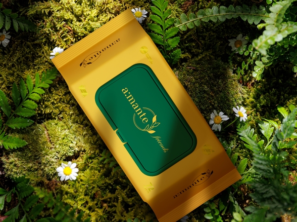 아망떼 두꺼운 프리미엄 물티슈 프렌즈 72매 20팩