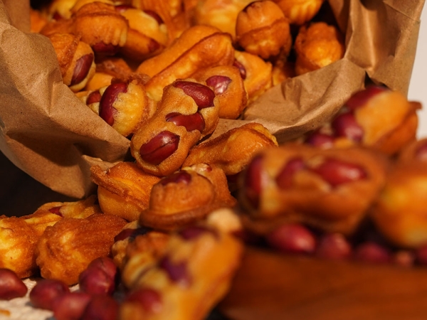 글루텐프리 건강하고 쫀득한 쌀 땅콩빵 100g * 10봉