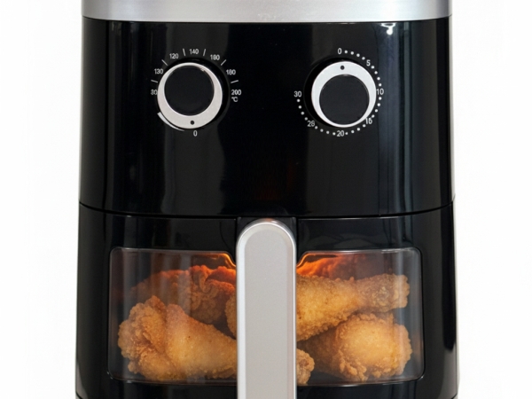 늘림 보이는 에어프라이어 4L  투명 에어프라이기 미니 소형 1인가구