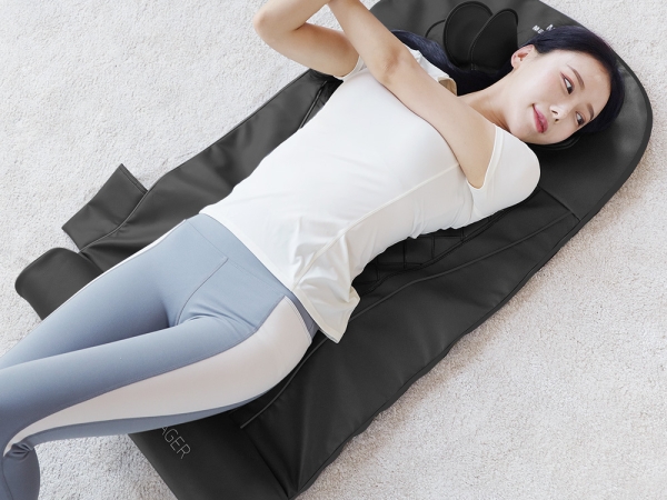 메디니스 뷰티웨이브 매트리스형 스트레칭 마사지기(블랙) MD-650