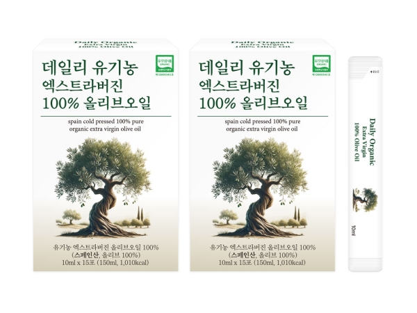 [뉴네이처]데일리 유기농 엑스트라버진 올리브오일 스틱(10ml x 15포)1+1