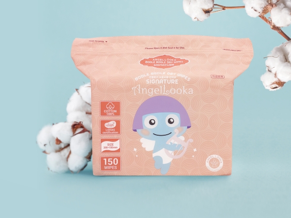 [엔젤루카] 보들보들 건티슈(시그니처) 150매 벌크타입 150매