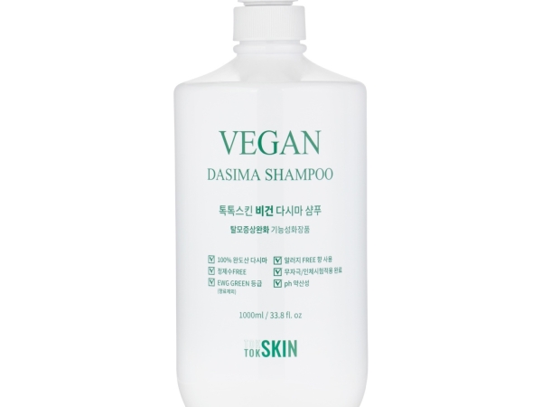 톡톡스킨 비건 샴푸 1000ml