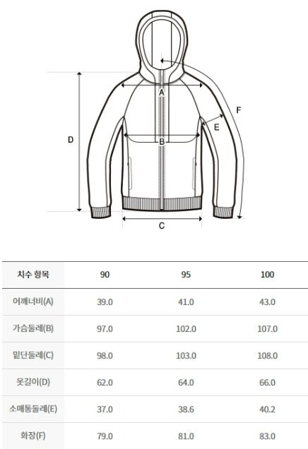 여성 하이넥 플리스 자켓_DWSS93026