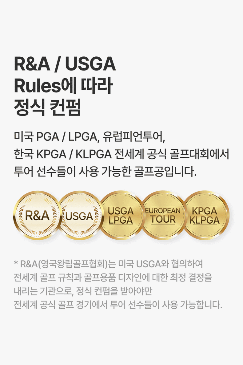넥서스 골프 더라인 컬러혼합 2피스 12구 고반발 비거리증가
